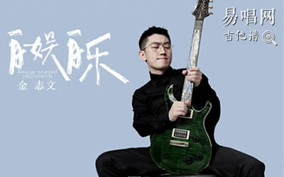 自娱自乐吉他谱_金志文_D调指法_和弦弹唱谱